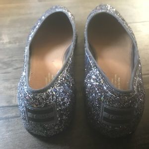 toms jutti flats glitter